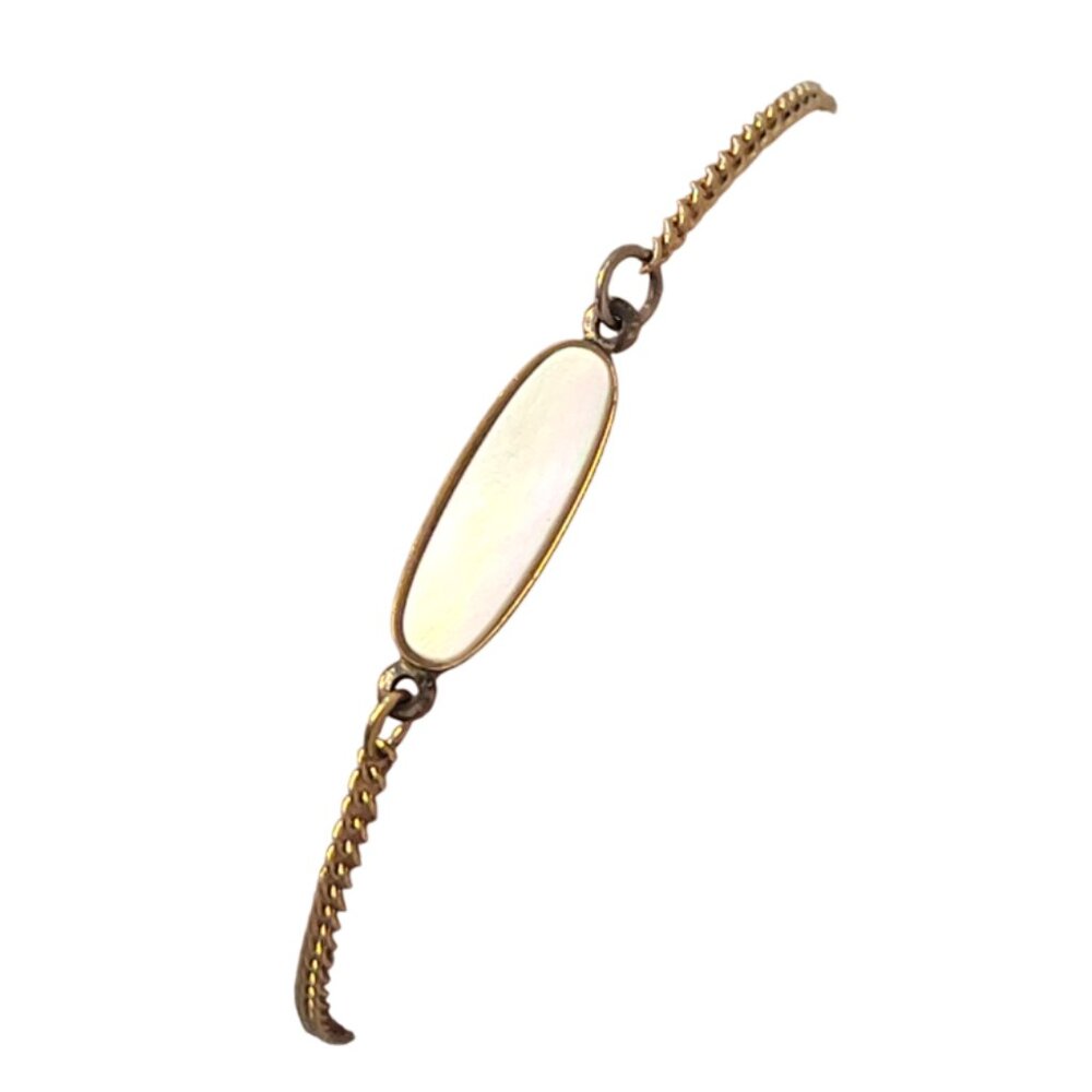 Vintage Minimalist Gold Chain Bracelet